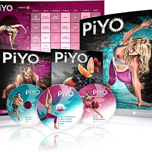 PIYO Base Kit DVD Set Full Program Home Workouts Chalene Johnson Beachbody